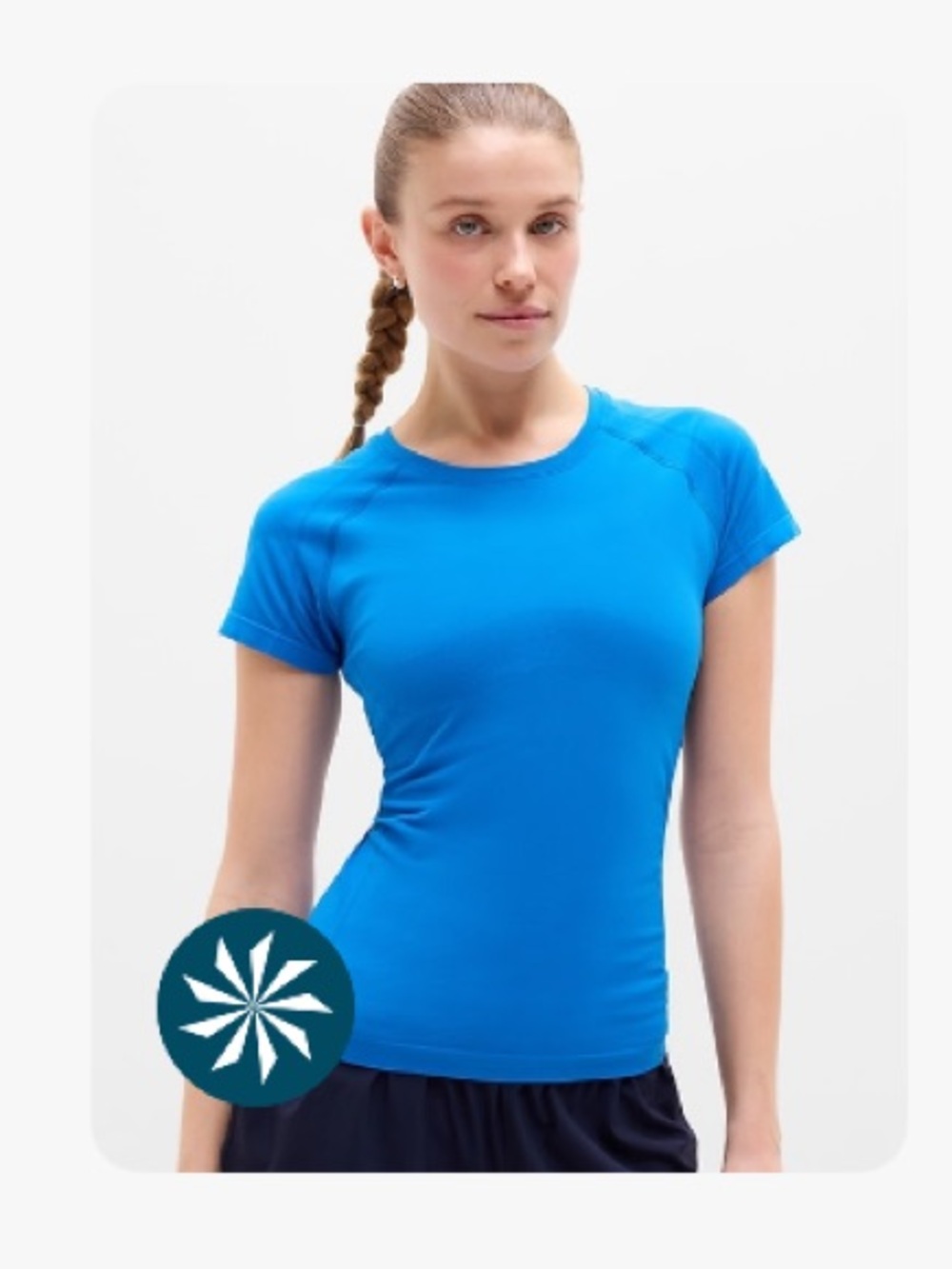 Athleta Momentum Flex Tee - EUC